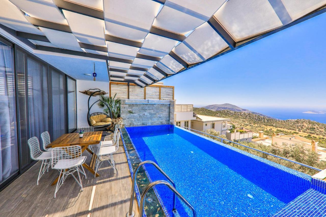 Villa Panorama Kalkan Jilda Livya מראה חיצוני תמונה