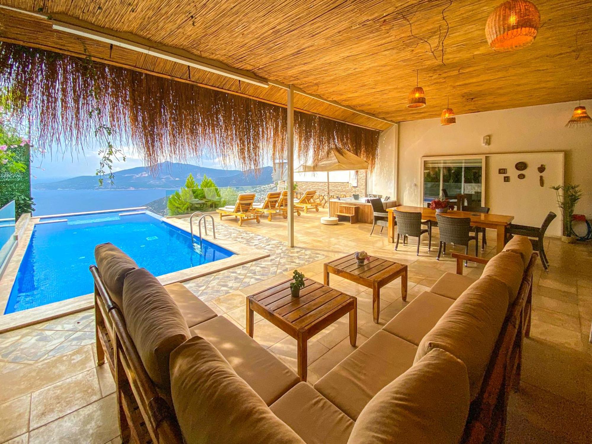 Villa Panorama Kalkan Jilda Livya מראה חיצוני תמונה