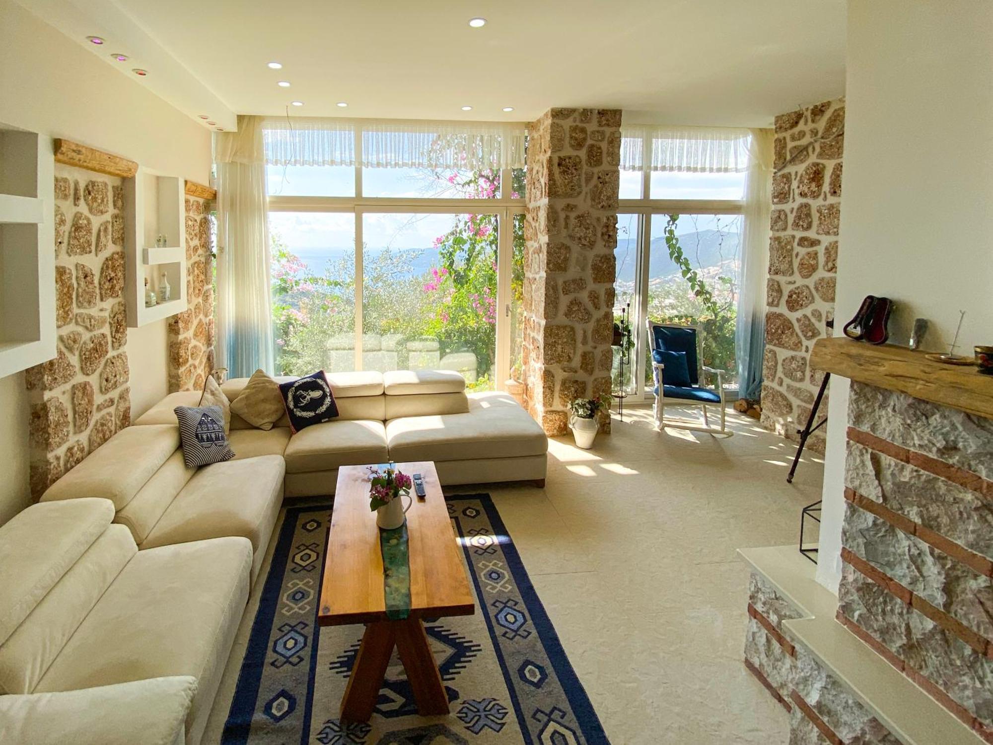 Villa Panorama Kalkan Jilda Livya מראה חיצוני תמונה