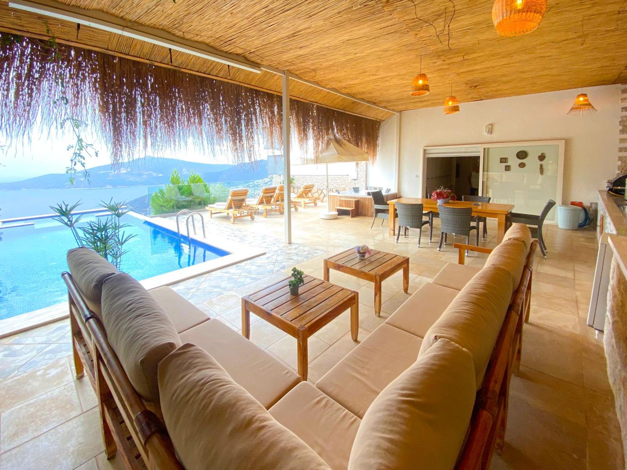 Villa Panorama Kalkan Jilda Livya מראה חיצוני תמונה