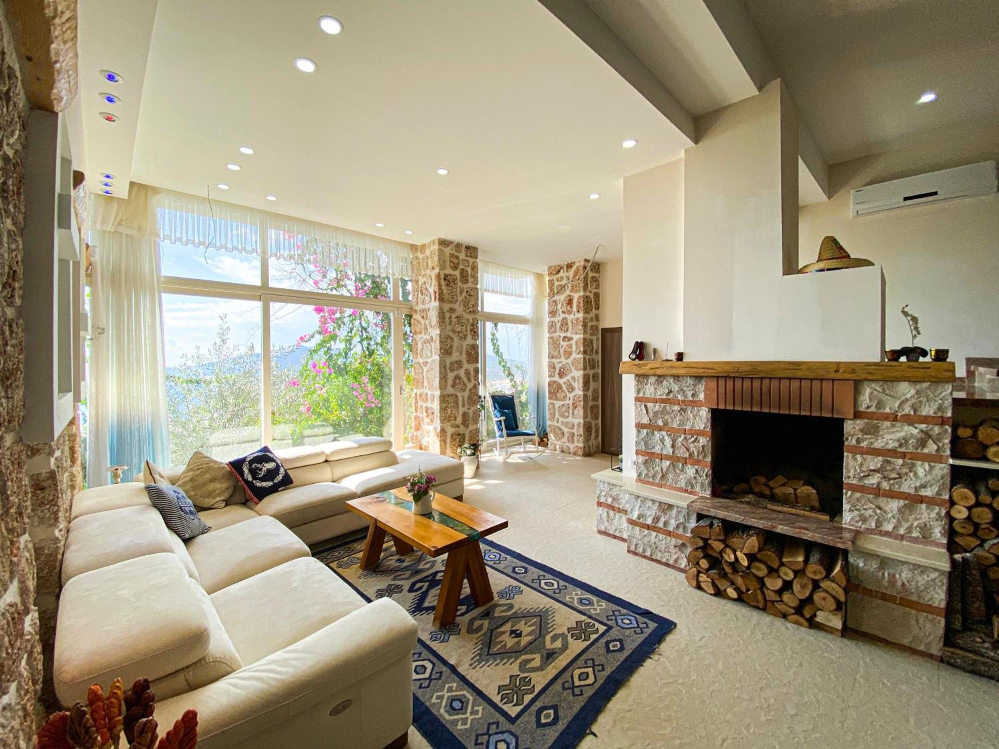Villa Panorama Kalkan Jilda Livya מראה חיצוני תמונה