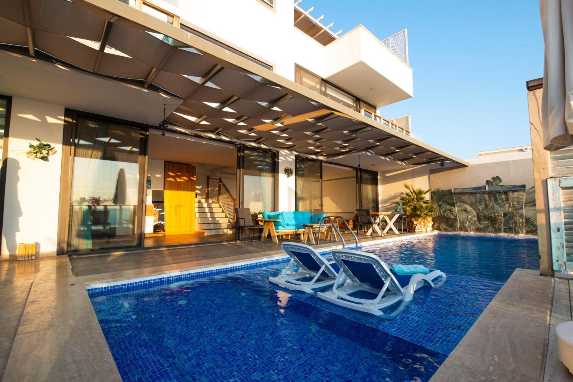 Villa Panorama Kalkan Jilda Livya מראה חיצוני תמונה