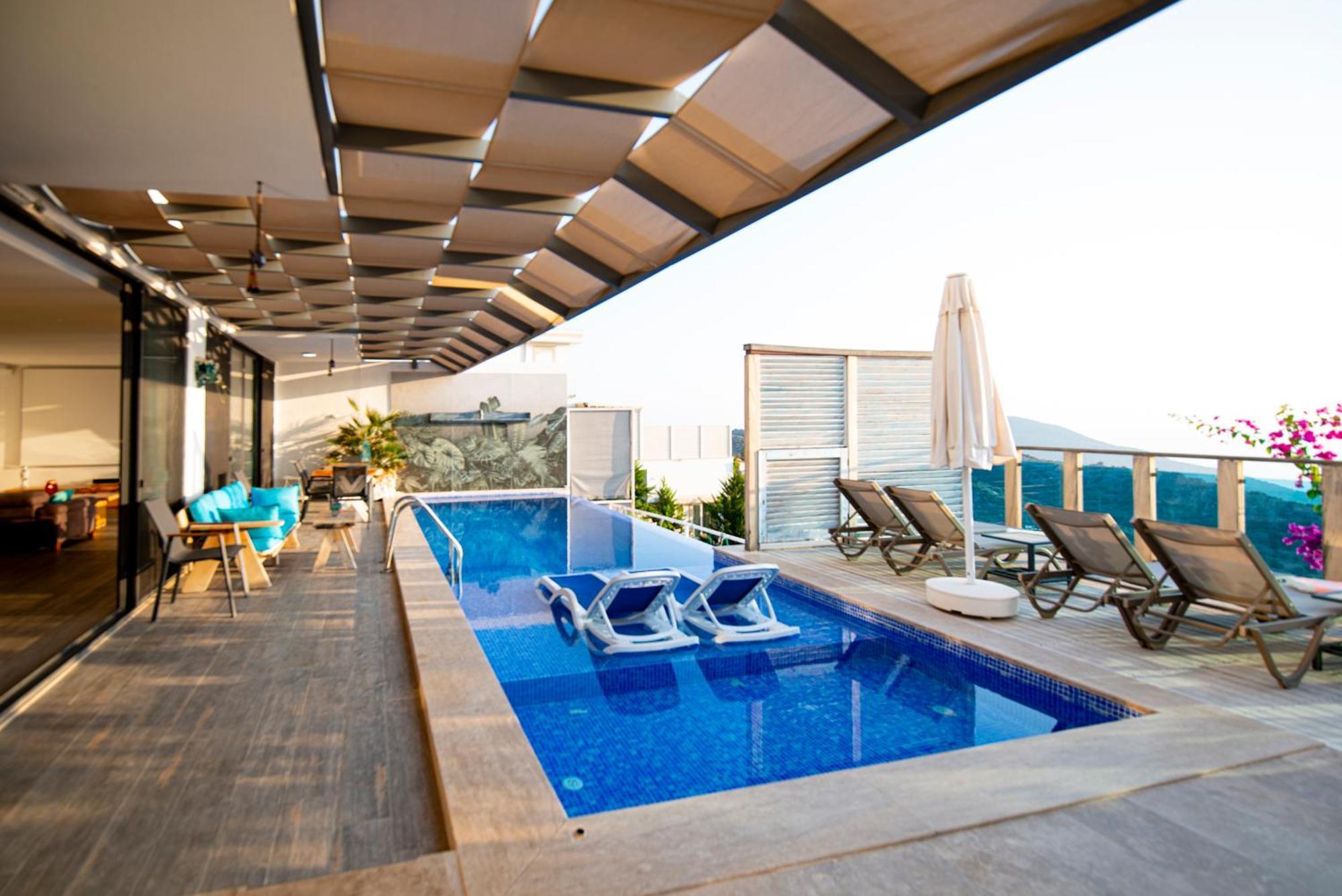 Villa Panorama Kalkan Jilda Livya מראה חיצוני תמונה