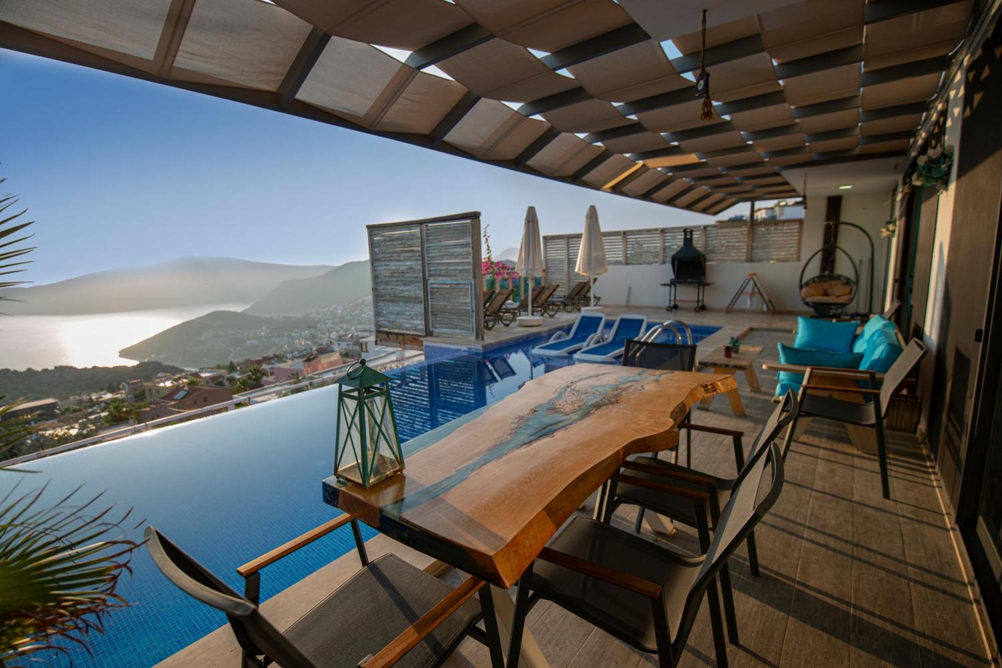Villa Panorama Kalkan Jilda Livya מראה חיצוני תמונה