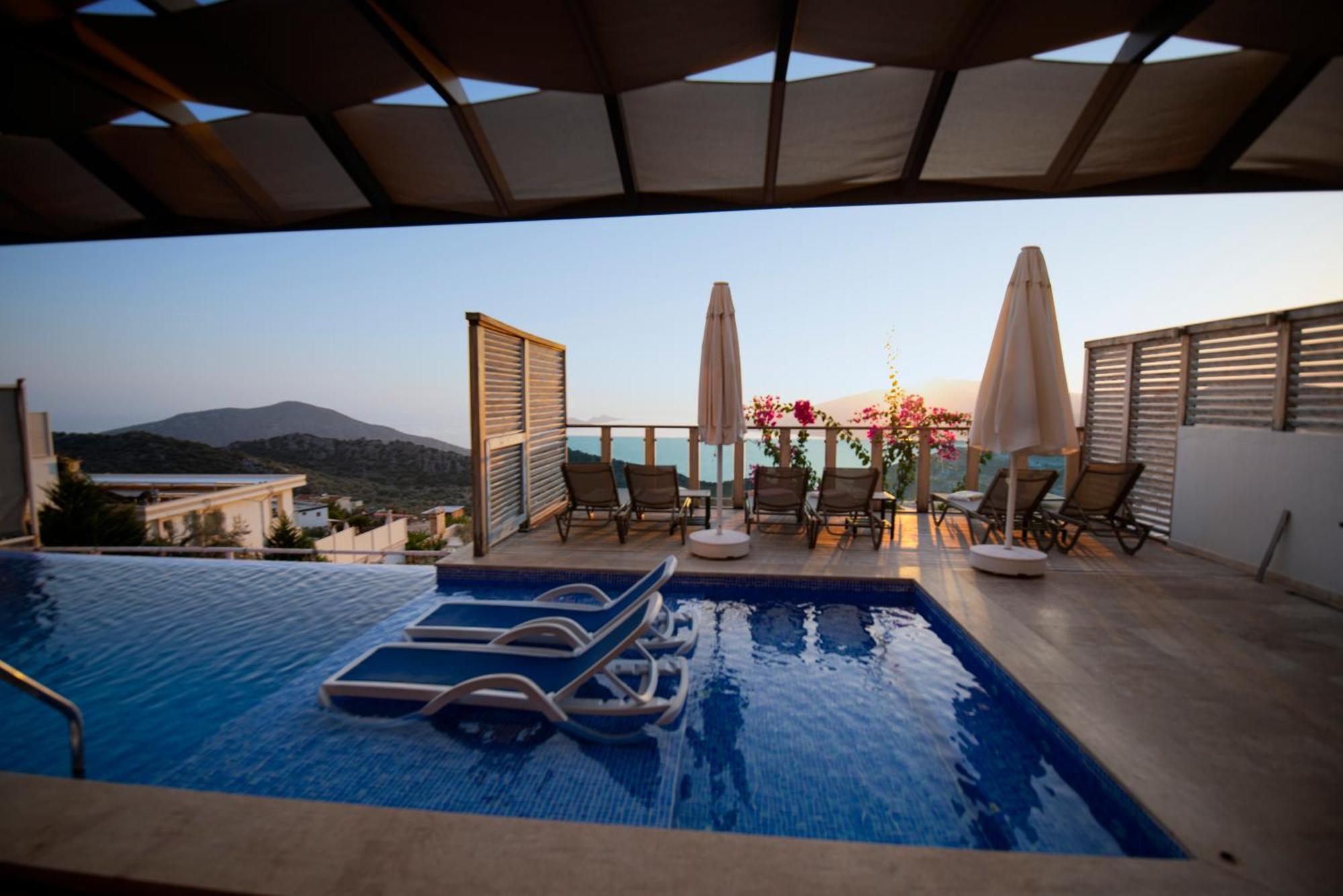 Villa Panorama Kalkan Jilda Livya מראה חיצוני תמונה
