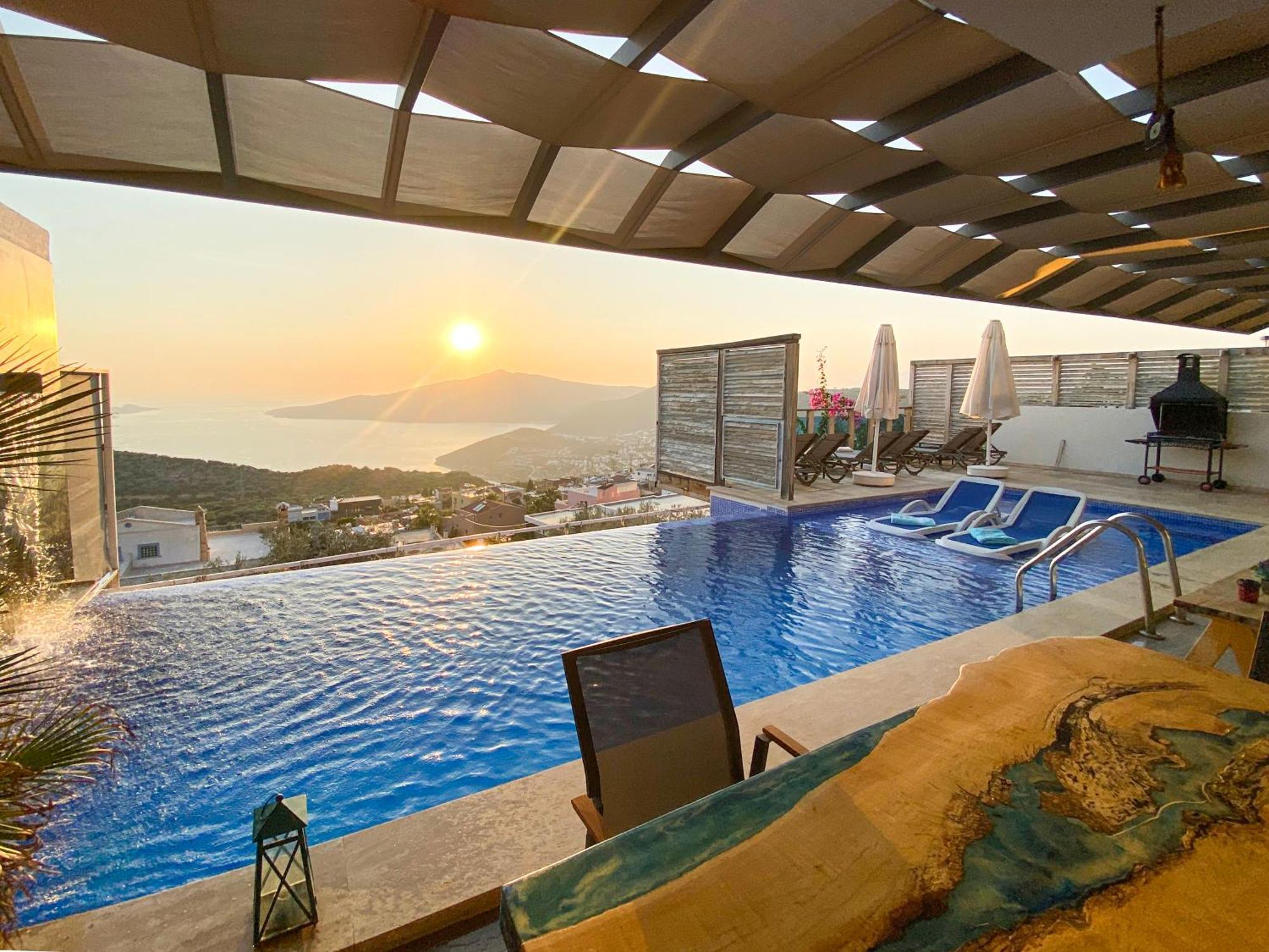 Villa Panorama Kalkan Jilda Livya מראה חיצוני תמונה