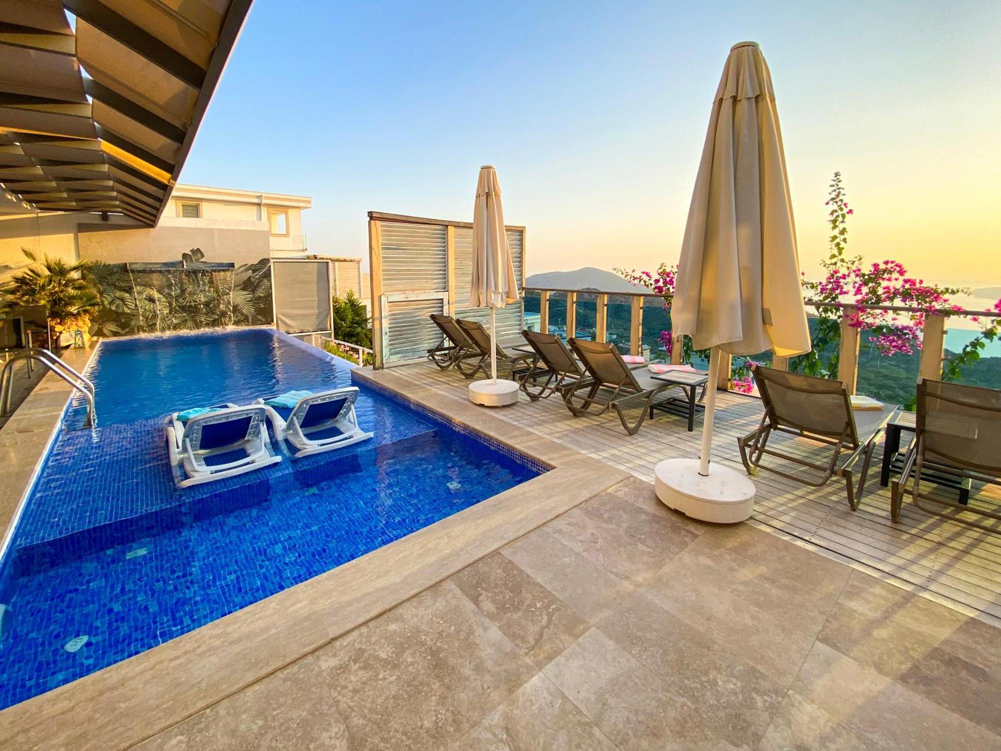 Villa Panorama Kalkan Jilda Livya מראה חיצוני תמונה