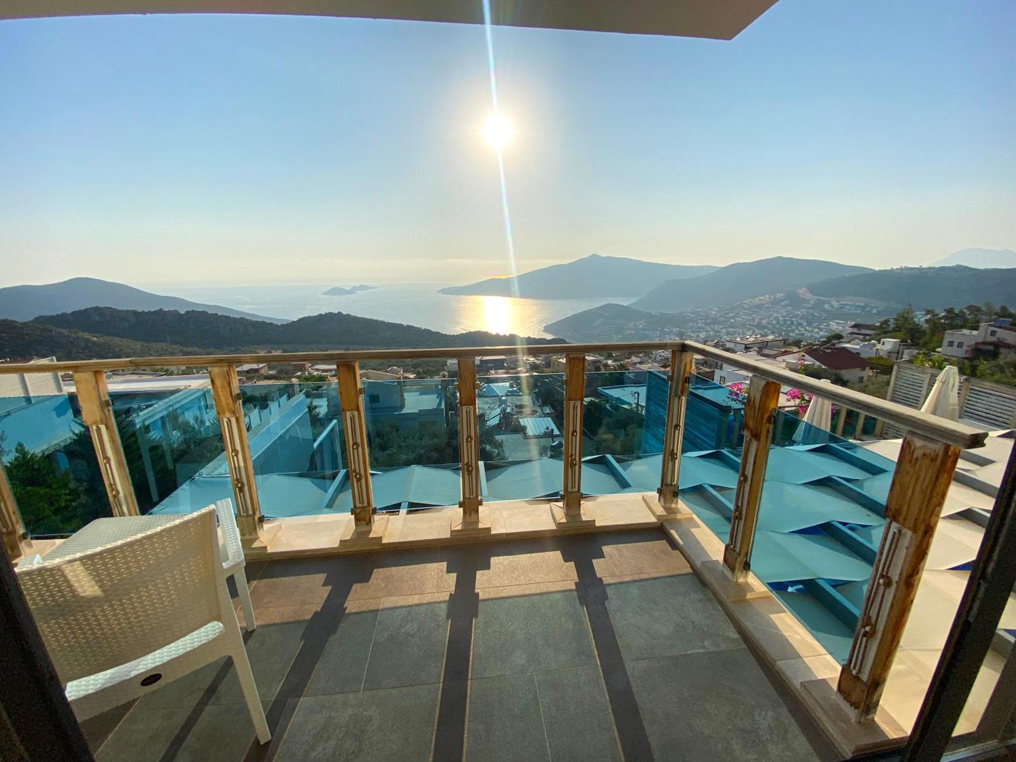 Villa Panorama Kalkan Jilda Livya מראה חיצוני תמונה