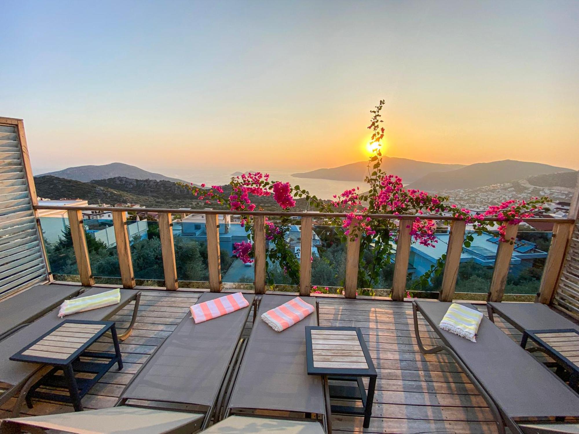 Villa Panorama Kalkan Jilda Livya מראה חיצוני תמונה